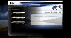 Desktop Screenshot of i-businesslogistics.com